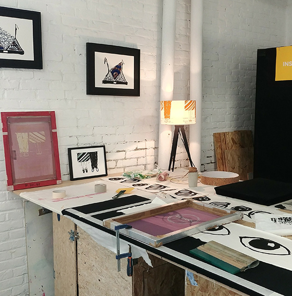 L'atelier de Maylis Pattyn