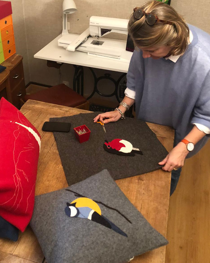 atelier neige du coucou fabrication 100% pure laine